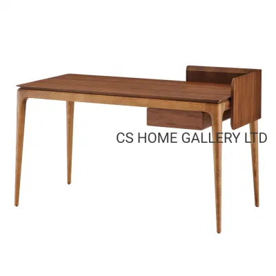 Factory Home Office Furniture OEM Square Modern Wooden Computer Table Desk